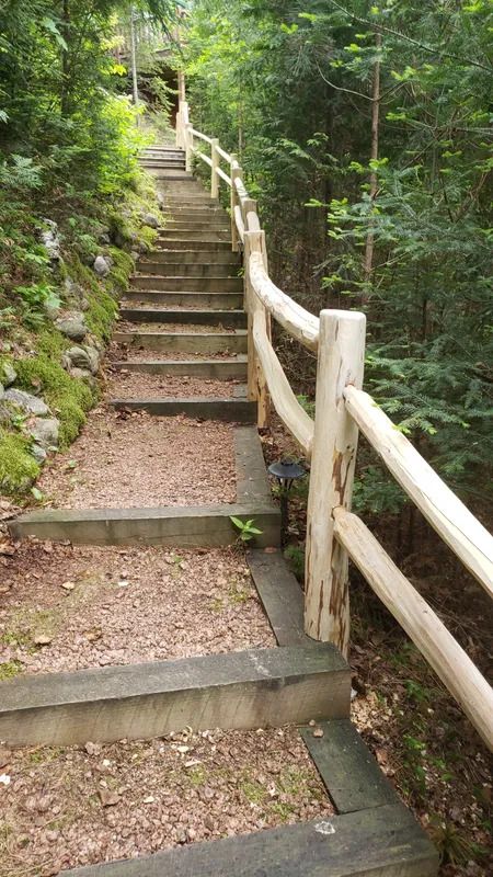 LOG RAILINGS