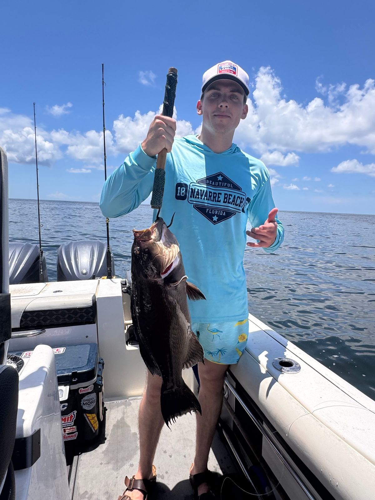 8 hour offshore fishing trip with Salty Endeavors highlight
