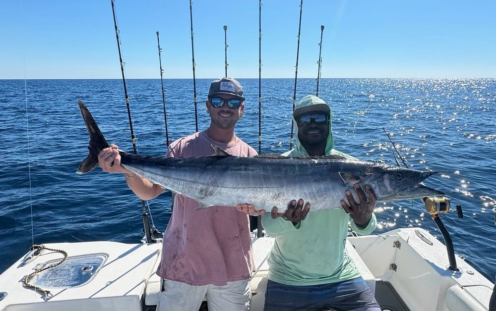 Original offshore fishing cover photo for Salty Endeavors trophy catch gallery in Destin, Florida