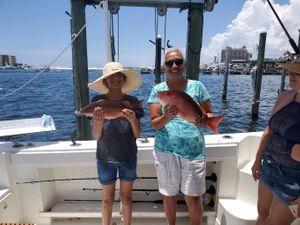 Destin Family Fishing Charter Family Photo