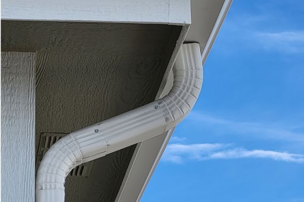 house gutter spout