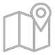 map with pin icon