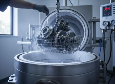 Cryogenic Treatment of Metal Gears