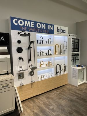 Kiba Studios Kitchen and Bath Valparaiso Showroom Sinks