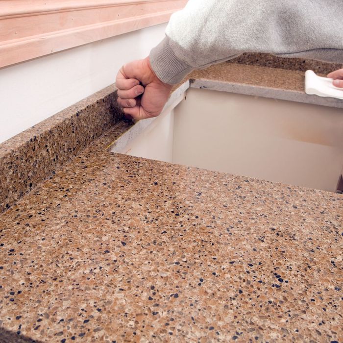 Create a Custom Granite Backsplash