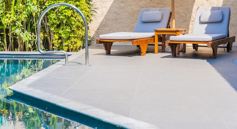 image of a pool deck
