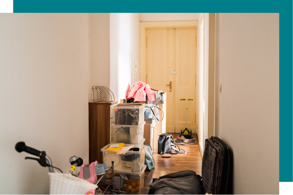 image of clutter in the home