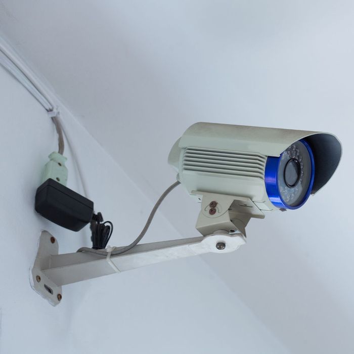 Surveillance camera. 