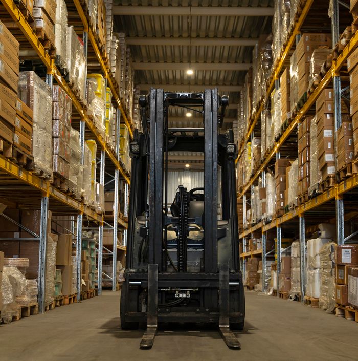 image of a forklift