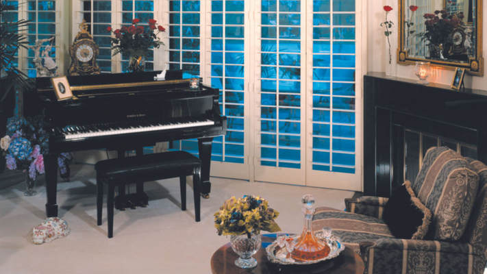 a classic looking living room