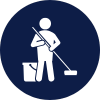 cleaning icon. 