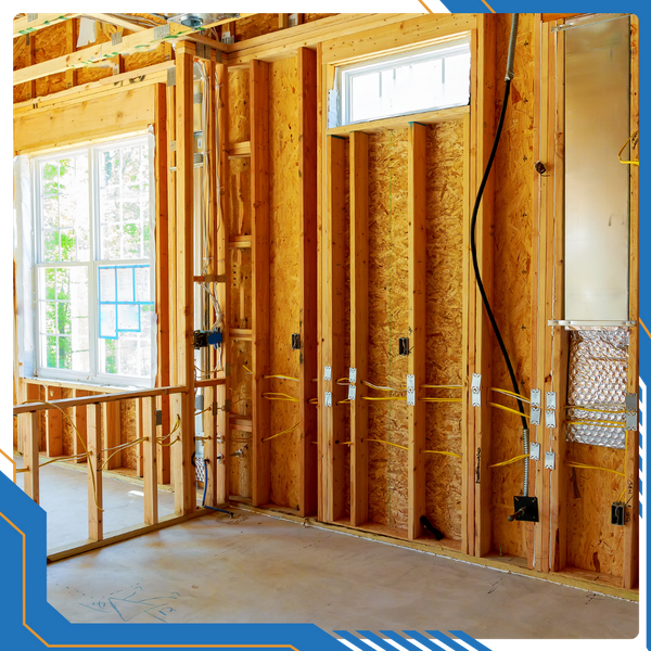 Wiring for new home construction