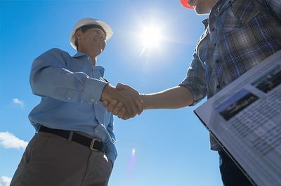contractors handshake
