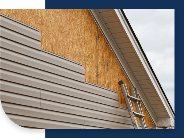 image of siding installation