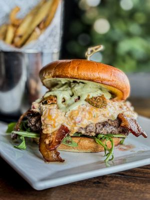 Pimento Crunch Burger