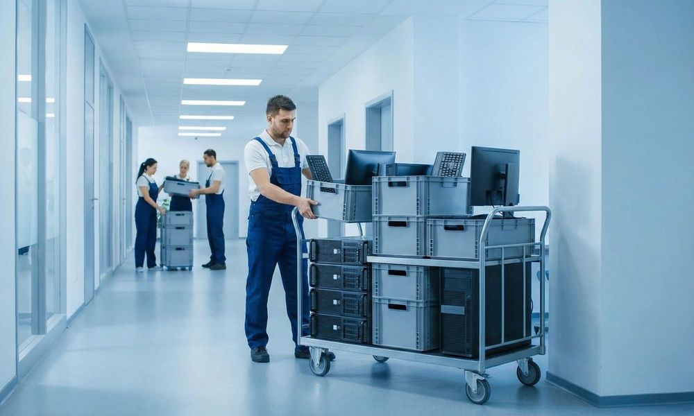 carting away old tech from office How to Recycle Your Office Electronics For Free.jpg