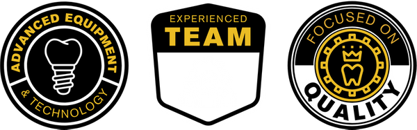 badges: Advanced Equipment & Technology, Experienced Team, Focused on Quality