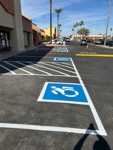 Parking Lot Painting