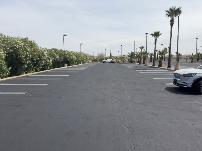 Parking Lot Painting