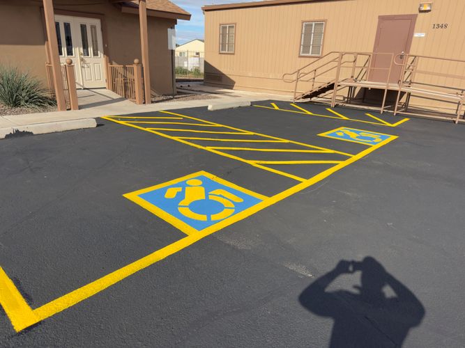 Parking Lot Painting
