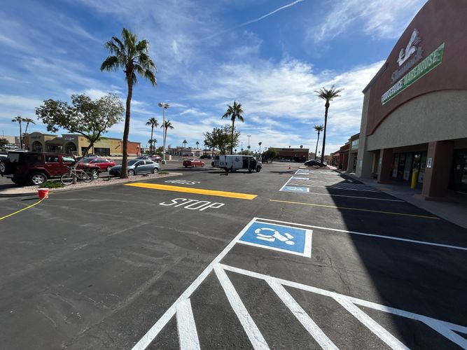 Parking Lot Painting