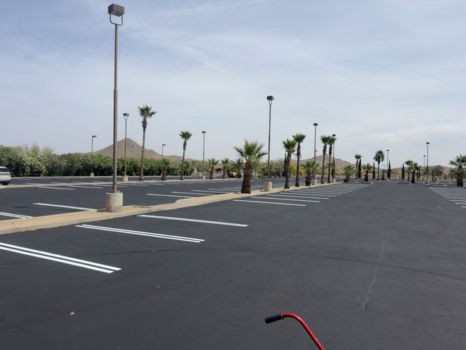 Parking Lot Painting
