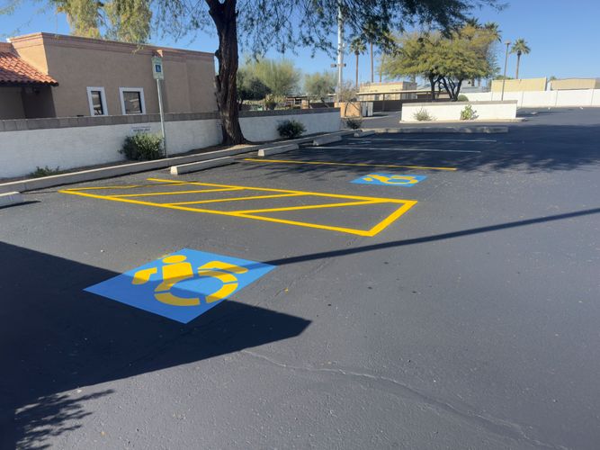 Parking Lot Painting