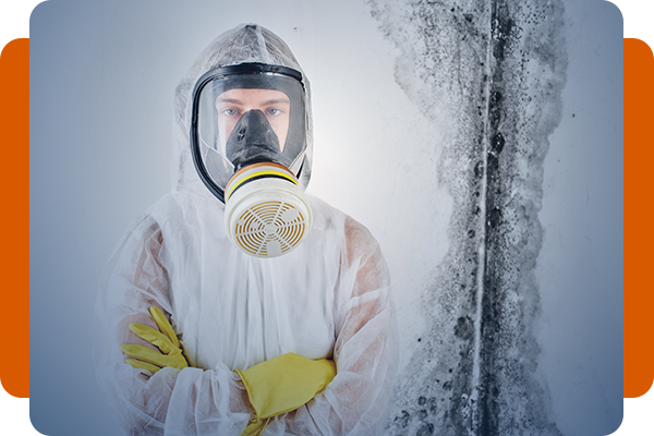 Image of a man in PPE equipment