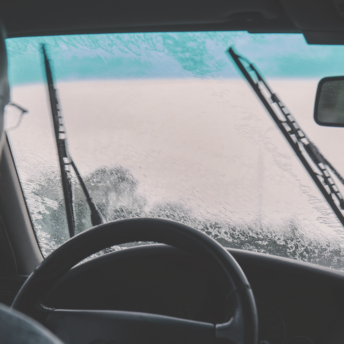 cold weather on windshield