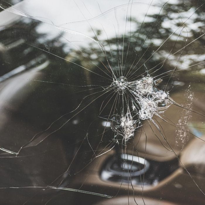 cracked windshield cracked windshield