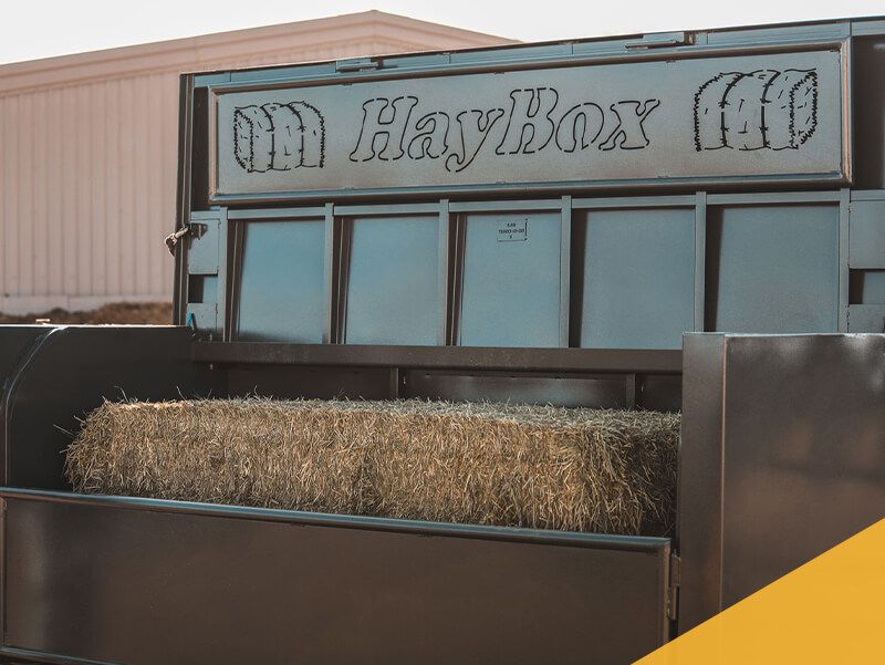 The HayBox - Innovative Automatic Horse Feeder - AUTOMATIC HORSE