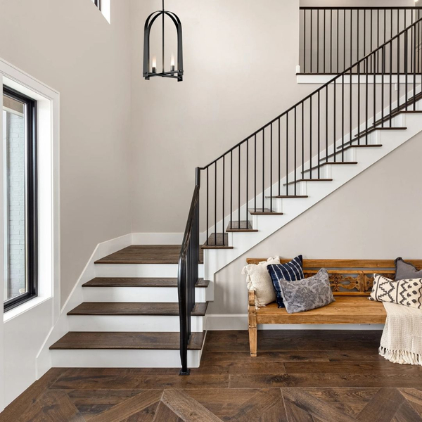 Image of a new home's entryway