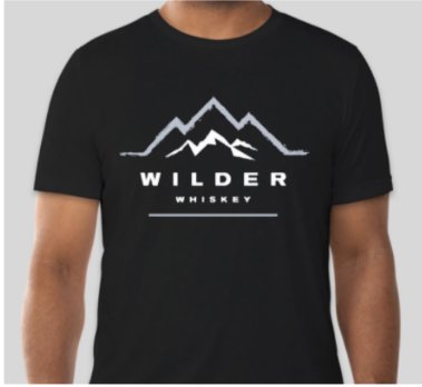 Black Wilder Whiskey Tshirt