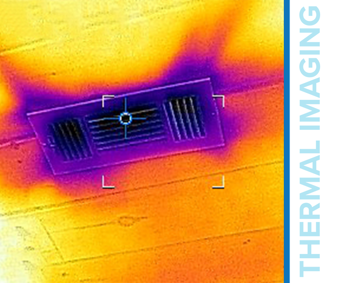 thermal image of vent