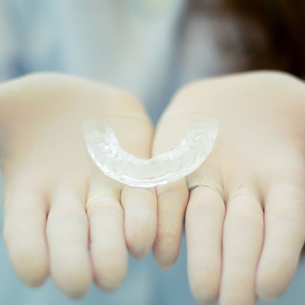 Invisalign piece. Invisalign piece.