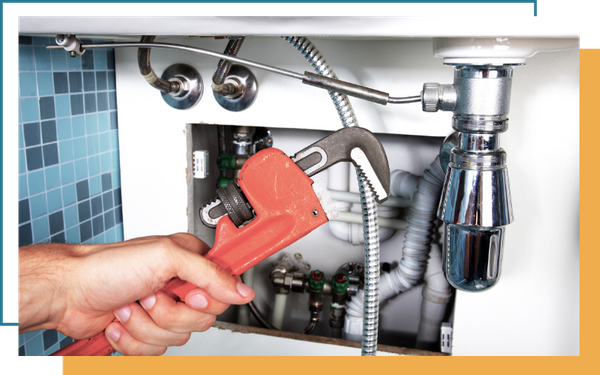 Tightening a plumbing system