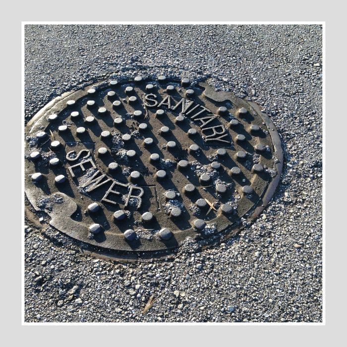 iron sewer cover