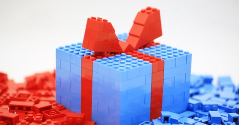 image of a lego birthday present