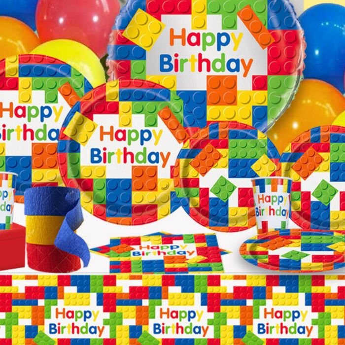 image of lego party supplies
