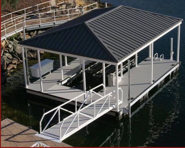 aluminum dock