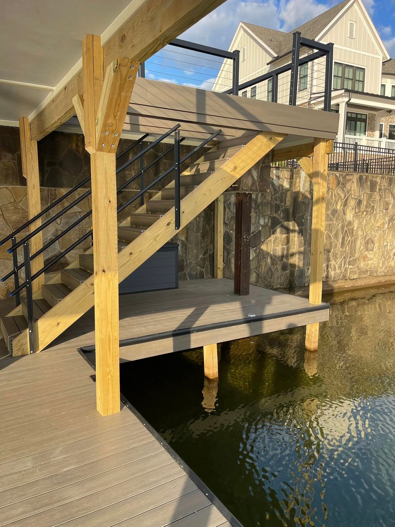 Custom Dock Build Custom Dock Build