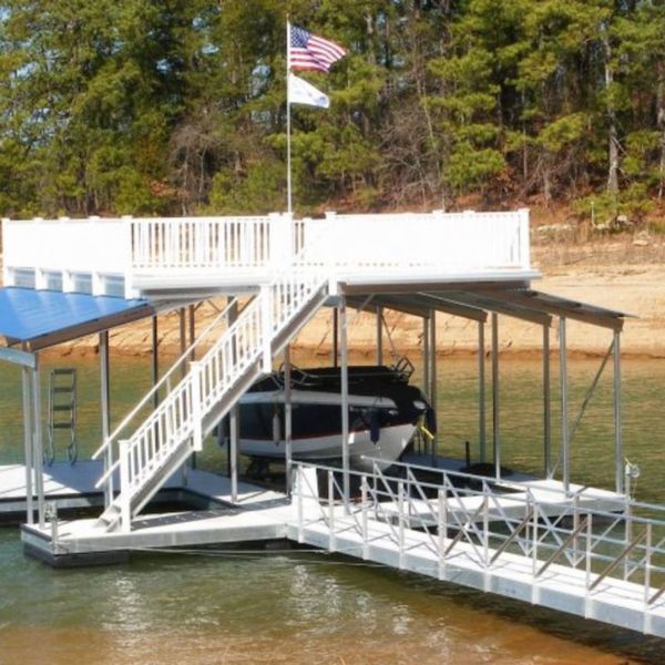 dock built by Lighthouse Marine Solutions dock built by Lighthouse Marine Solutions