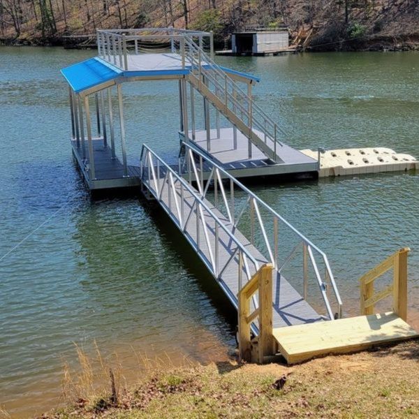image of a custom dock