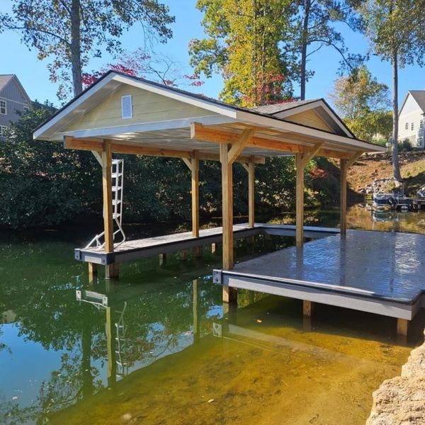image of a custom dock