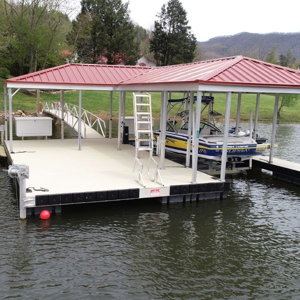 image of a custom dock