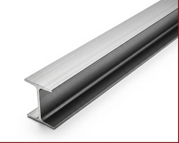 A single, steel bar joist isolated on a clean white background.