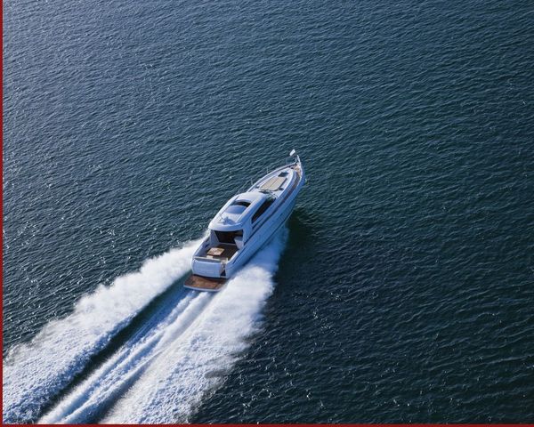 Riding a boat on the lake
