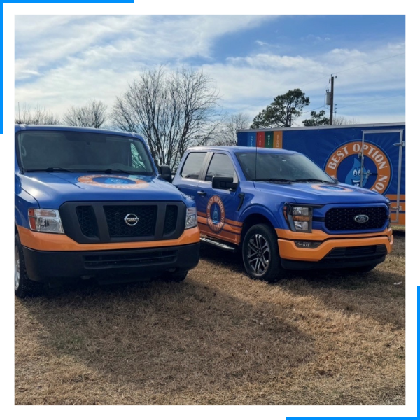 Best Option Restoration Fleet Vehicles