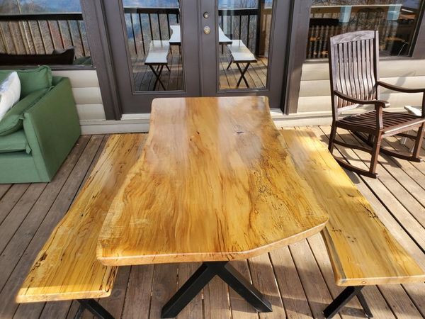 Woodworked Table