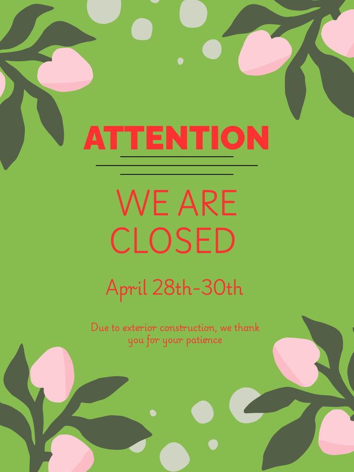 Lunch Service is CLosed due to.jpg